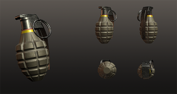 Grenades asset preview 2