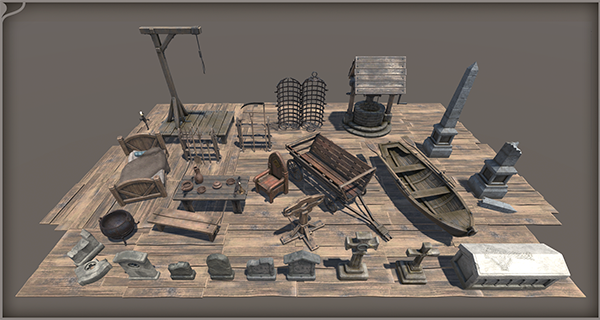 Medieval Pack asset preview 2