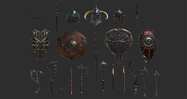 Medieval Weapons asset preview 1