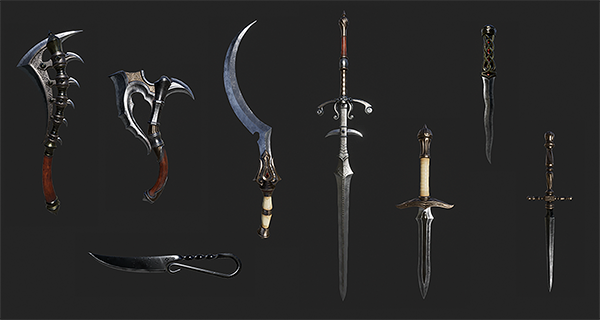 Medieval Weapons asset preview 2