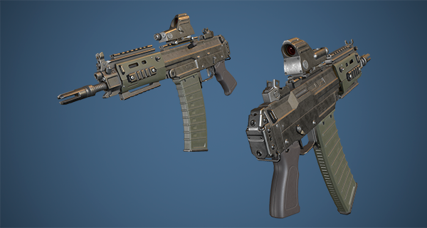 Modular Weapon asset preview 3