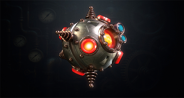 Steampunk Droids asset preview 3