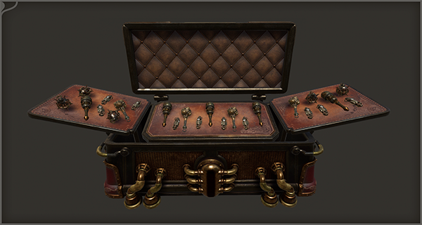Steampunk Grenades asset preview 1