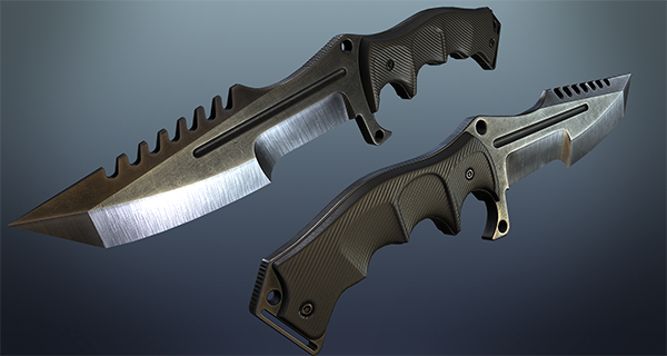 Tactical Knives asset preview 2