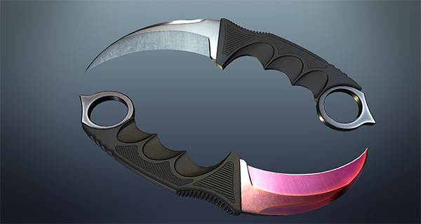 Tactical Knives asset preview 3